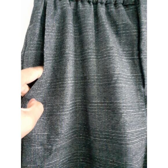 ZARA Grey Made in Spain Womens  High Rise Straight Leg Trousers XXS NWT - Picture 6 of 11